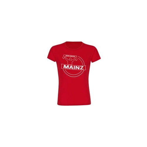 Bild von Multifanshop® Damen T-Shirt - Mainz - Meine Fankurve