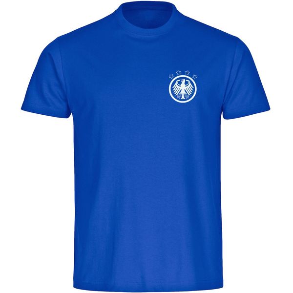 Bild von multifanshop Herren T-Shirt - Deutschland - Adler Retro - Druck weiß - Männer