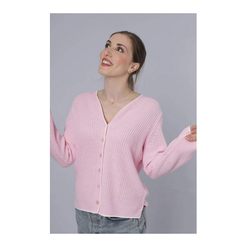 Bild von Elegante Six-o-Seven Strickjacke für stilbewusste Frauen