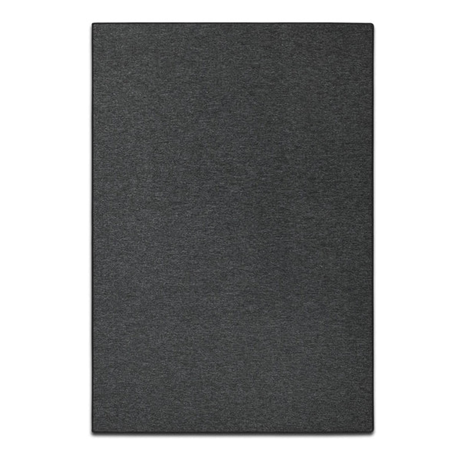 Bild von Karat Teppich London Flacher Schlingenflor Anthrazit 200 x 250 cm