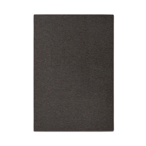 Bild von Karat Teppich London Flacher Schlingenflor Dunkelbraun 100 x 400 cm