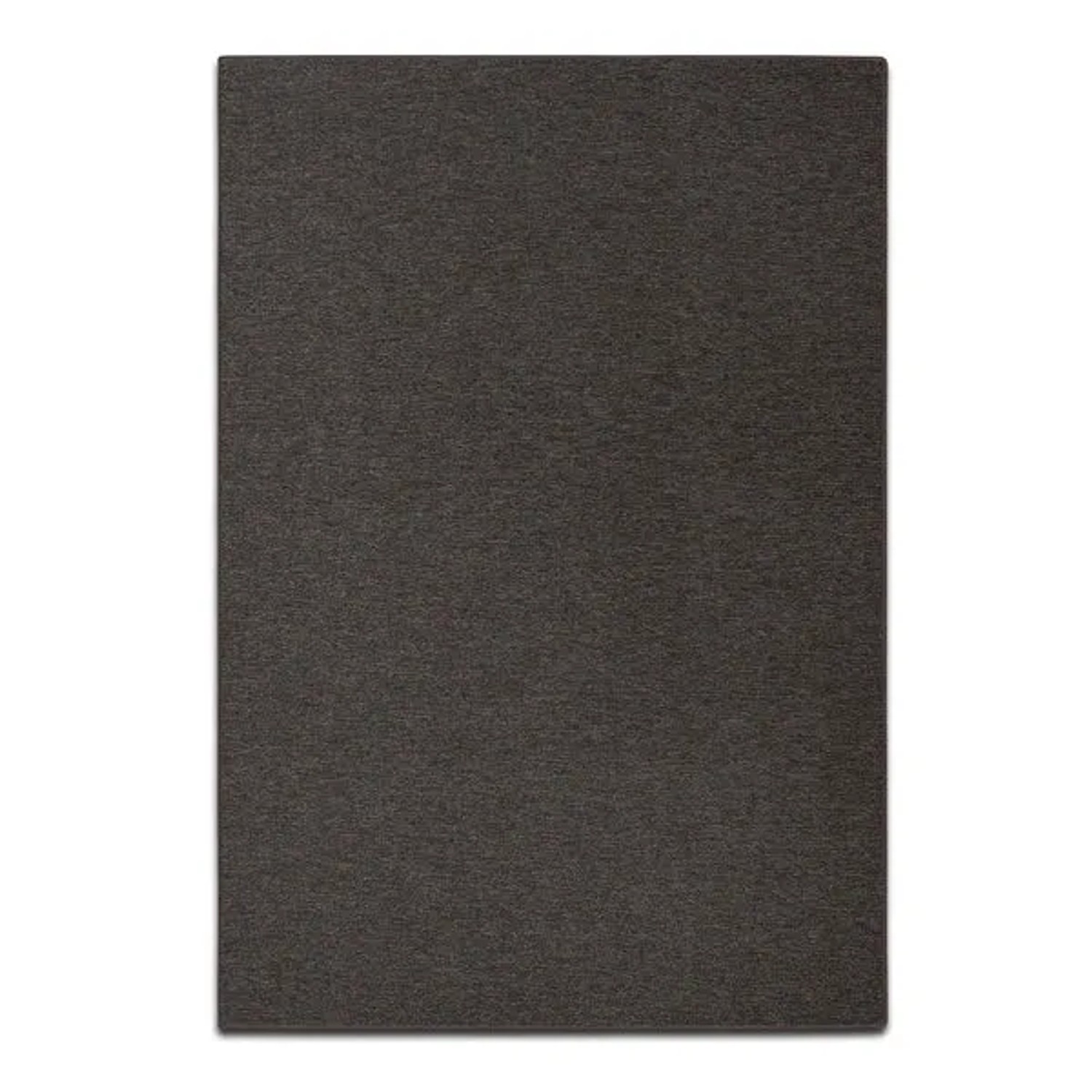 Bild von Karat Teppich London Flacher Schlingenflor Dunkelbraun 200 x 450 cm