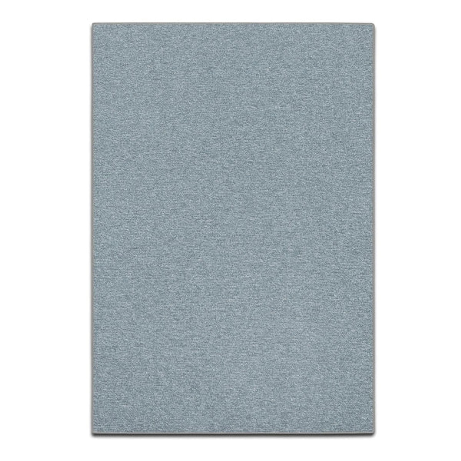 Bild von Karat Teppichläufer London Flacher Schlingenflor Hellgrau 50 x 350 cm