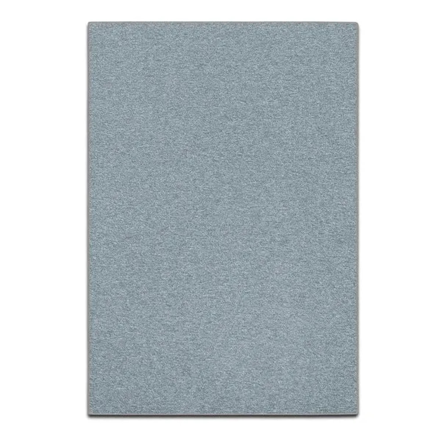 Bild von Karat Teppich London Flacher Schlingenflor Hellgrau 240 x 100 cm