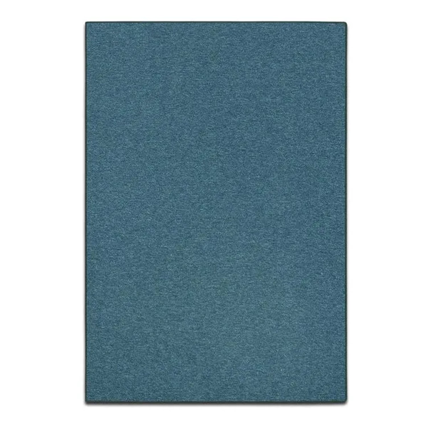 Bild von Karat Teppich London Flacher Schlingenflor Grün 100 x 200 cm