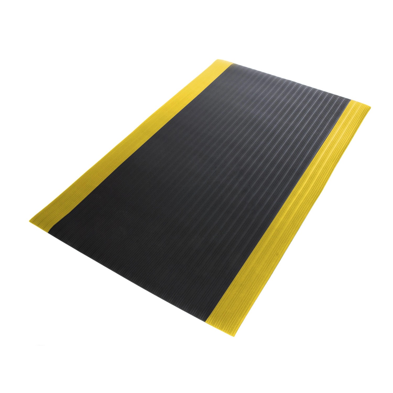 Bild von KARAT Anti-Ermüdungsmatte Softer-Work-Mat 120 x 1500 cm Schwarz-Gelb