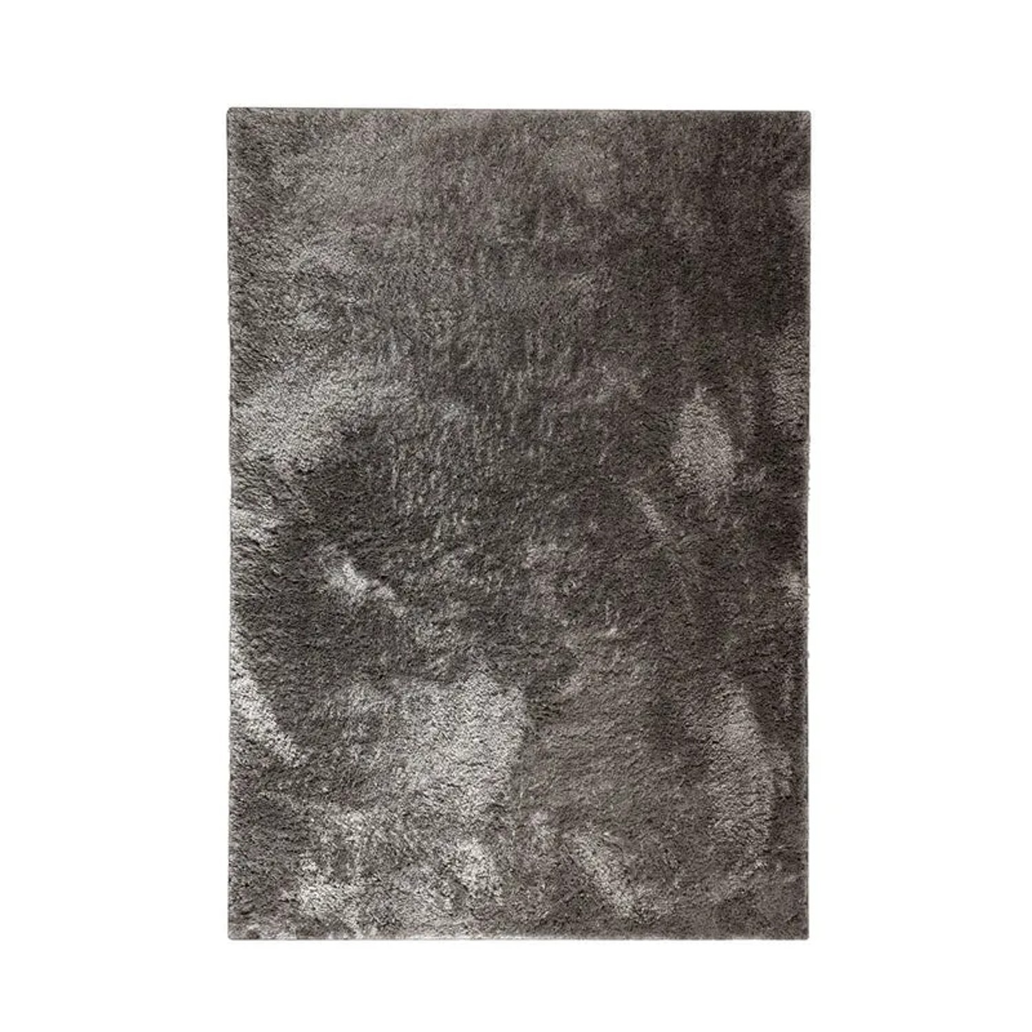 Bild von KARAT Flokati Teppich nach Maß Elite Wohnteppich Dunkelgrau 200 x 450 cm