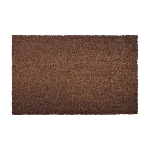 Bild von KARAT Kokosmatte Eingangsmatte Fußabtreter nach Maß Braun 17 mm 100 x 350 cm