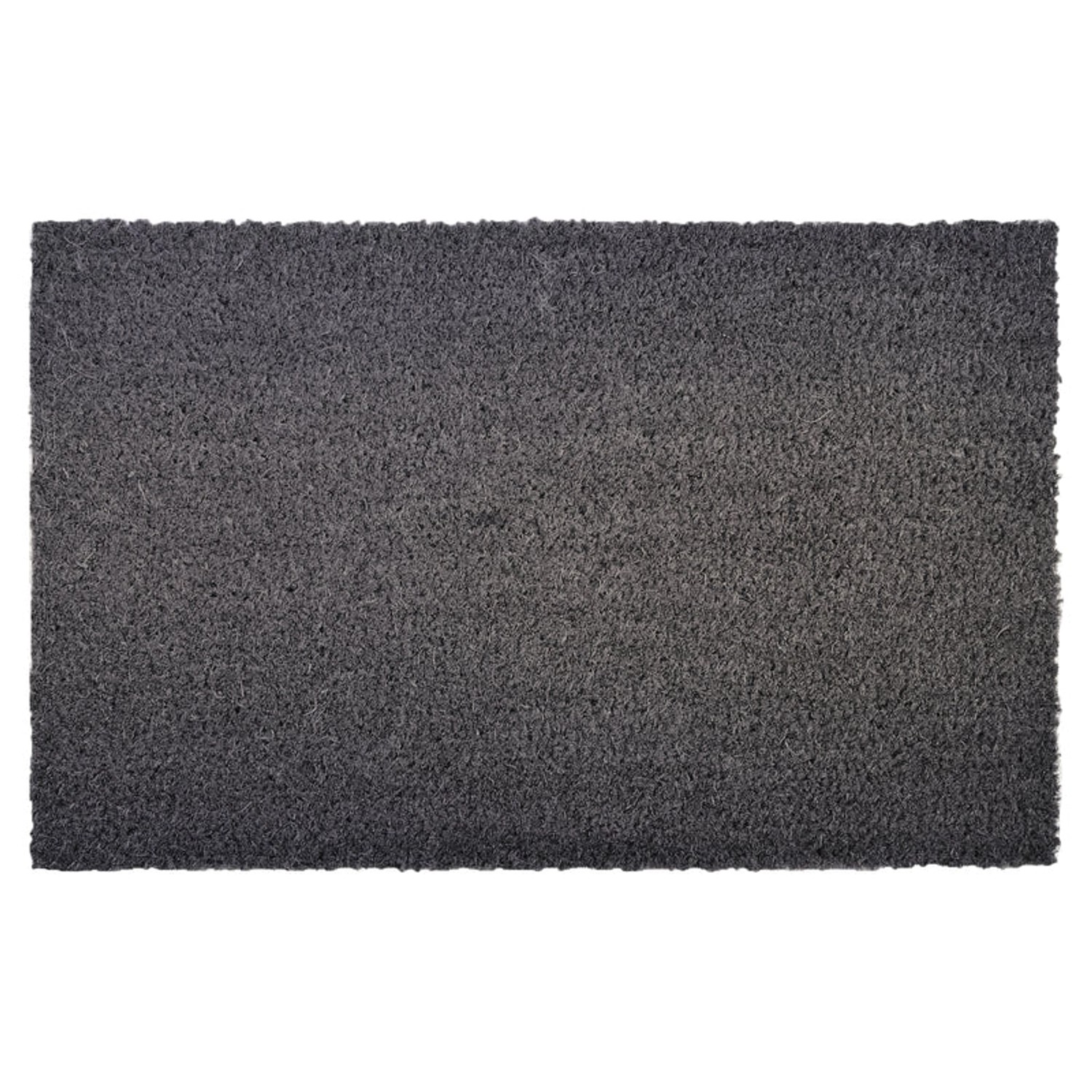 Bild von KARAT Kokosmatte Eingangsmatte Fußabtreter nach Maß Grau 24 mm 100 x 200 cm