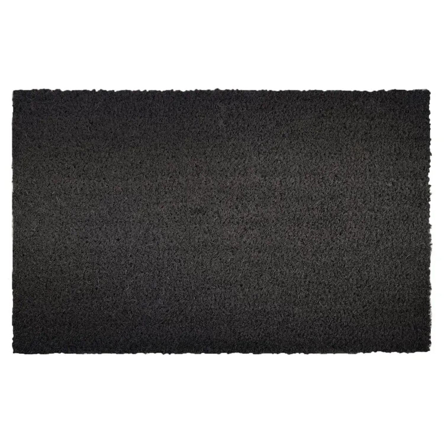 Bild von KARAT Kokosmatte Eingangsmatte Fußabtreter nach Maß Schwarz 24 mm 200 x 200 cm