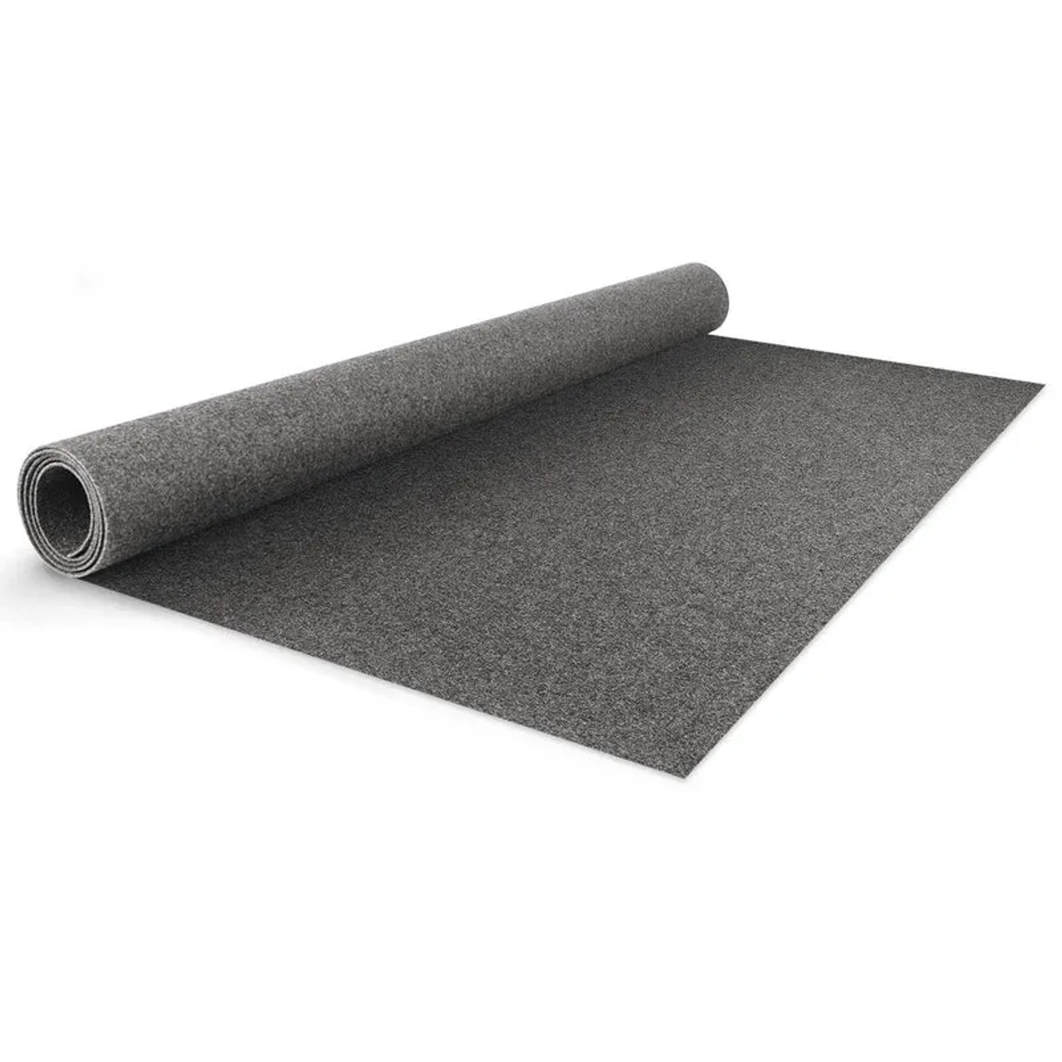 Bild von KARAT Individuell Zuschneidbarer Eventteppich Turbo Eisengrau 200 x 550 cm