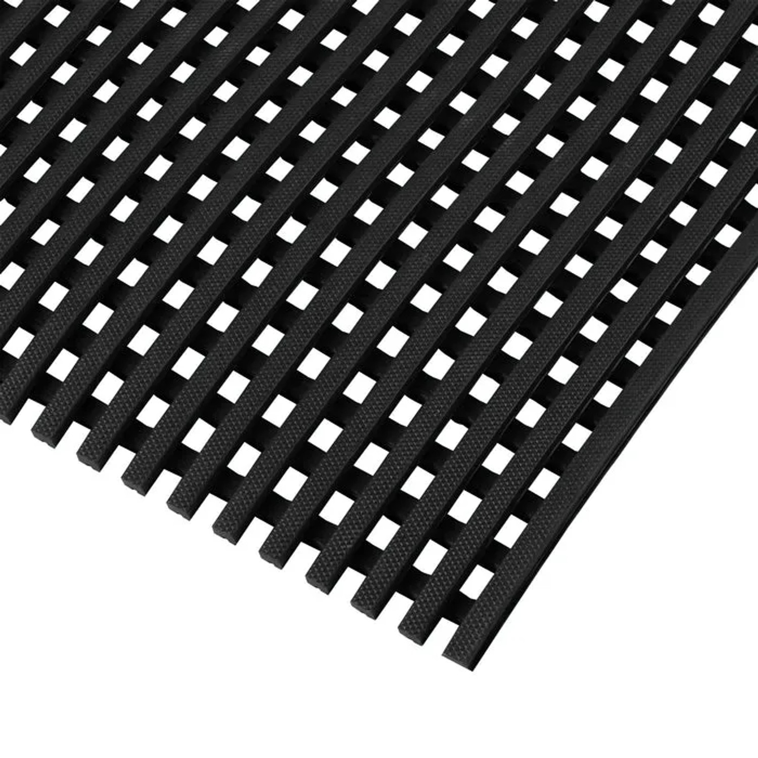 Bild von KARAT Antirutschmatte Adria Arbeitsplatzmatte für Nasszonen Witterungsbeständig Schwarz 120 x 450 cm