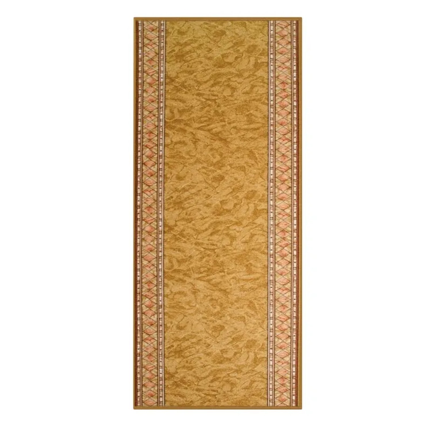 Bild von KARAT Teppichläufer Rügen nach Maß Klassischer Wohnteppich Beige 67 x 100 cm