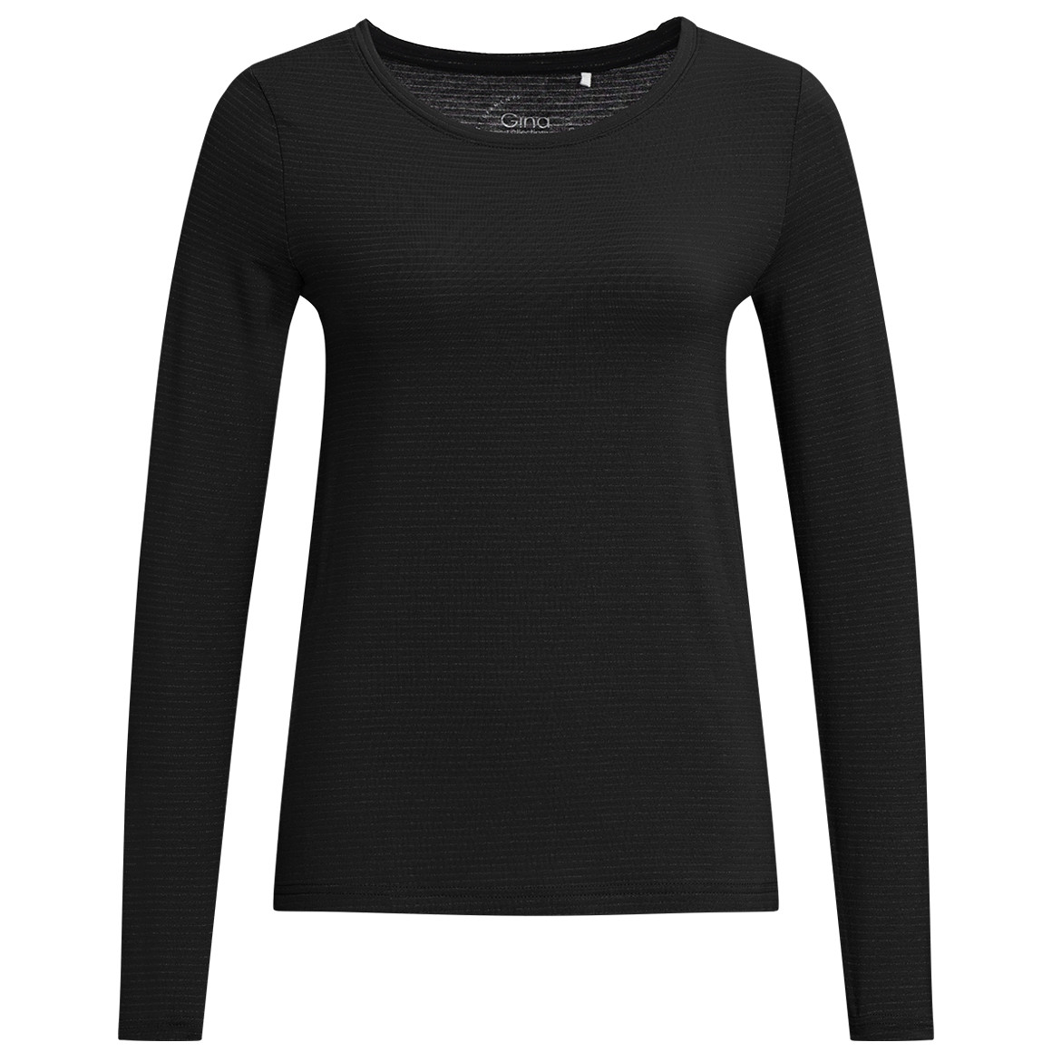 Bild von Damen Langarmshirt mit Glitzer-Streifen