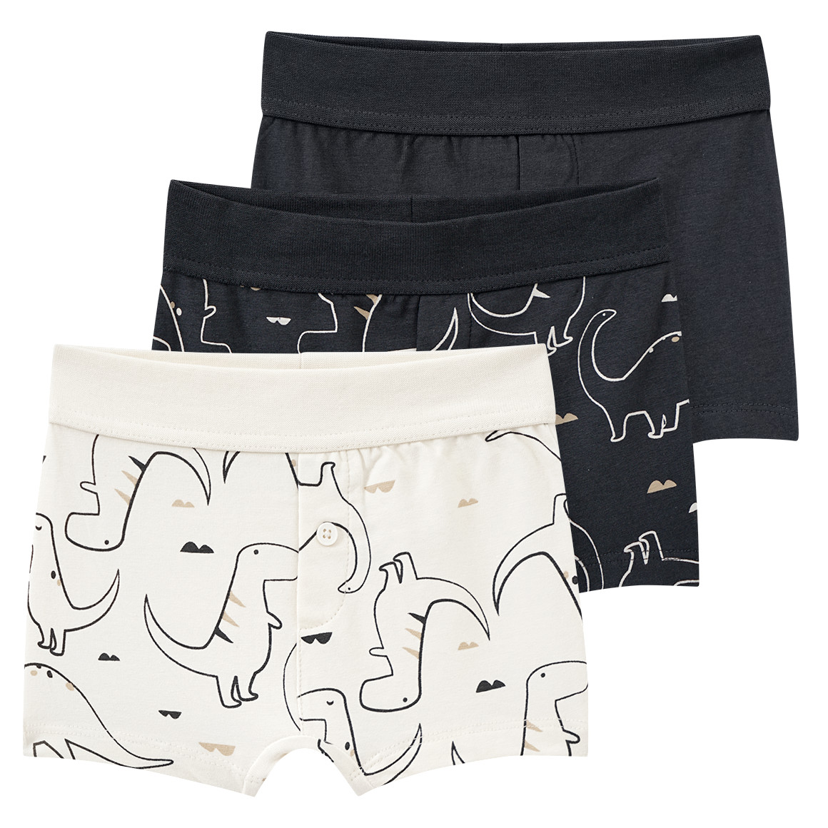 Bild von 3 Baby Boxer mit Bio-Baumwolle