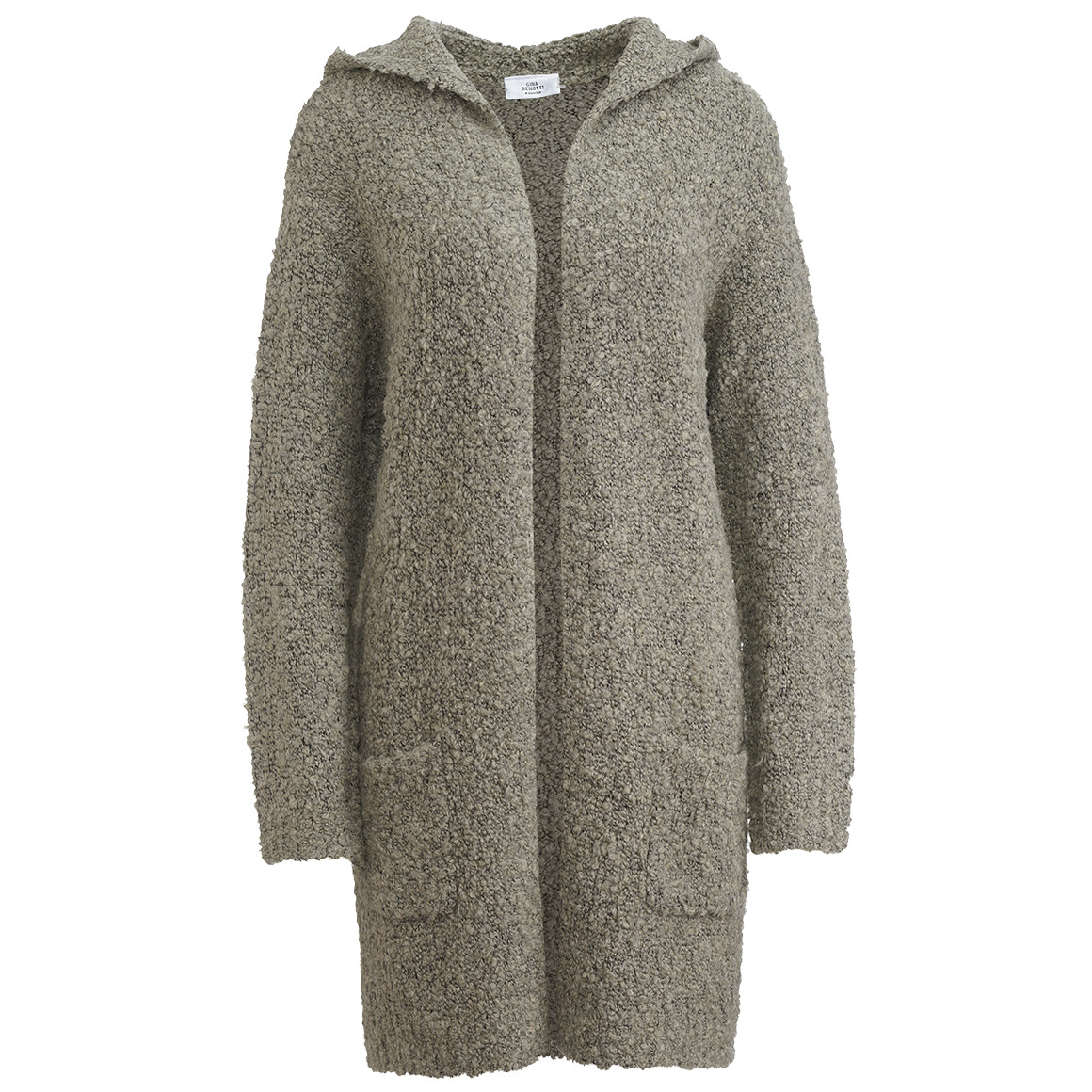 Bild von Damen Longstrickjacke mit Kapuze
