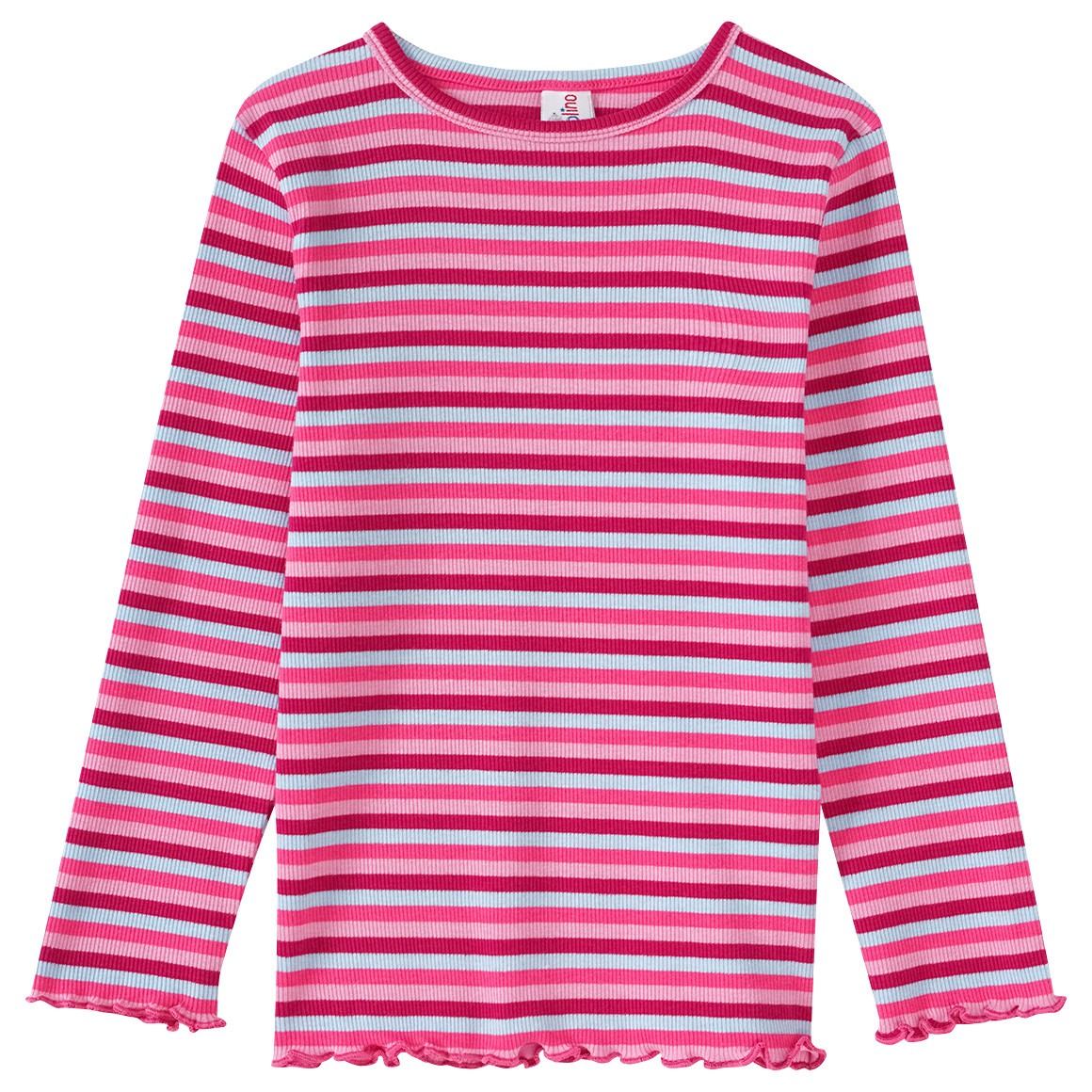 Bild von Mädchen Langarmshirt im Streifen-Look