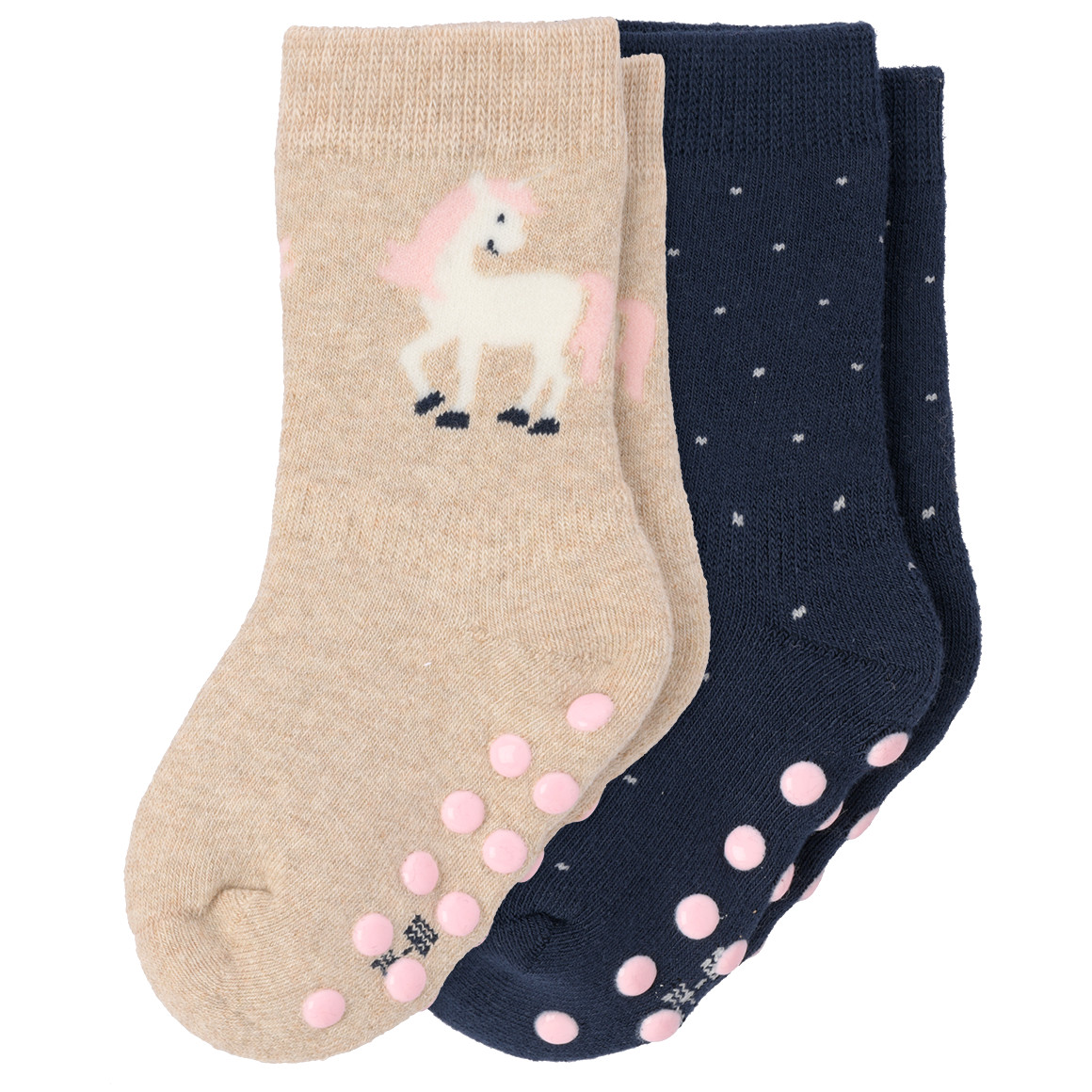 Bild von 2 Paar Baby Stoppersocken im Set