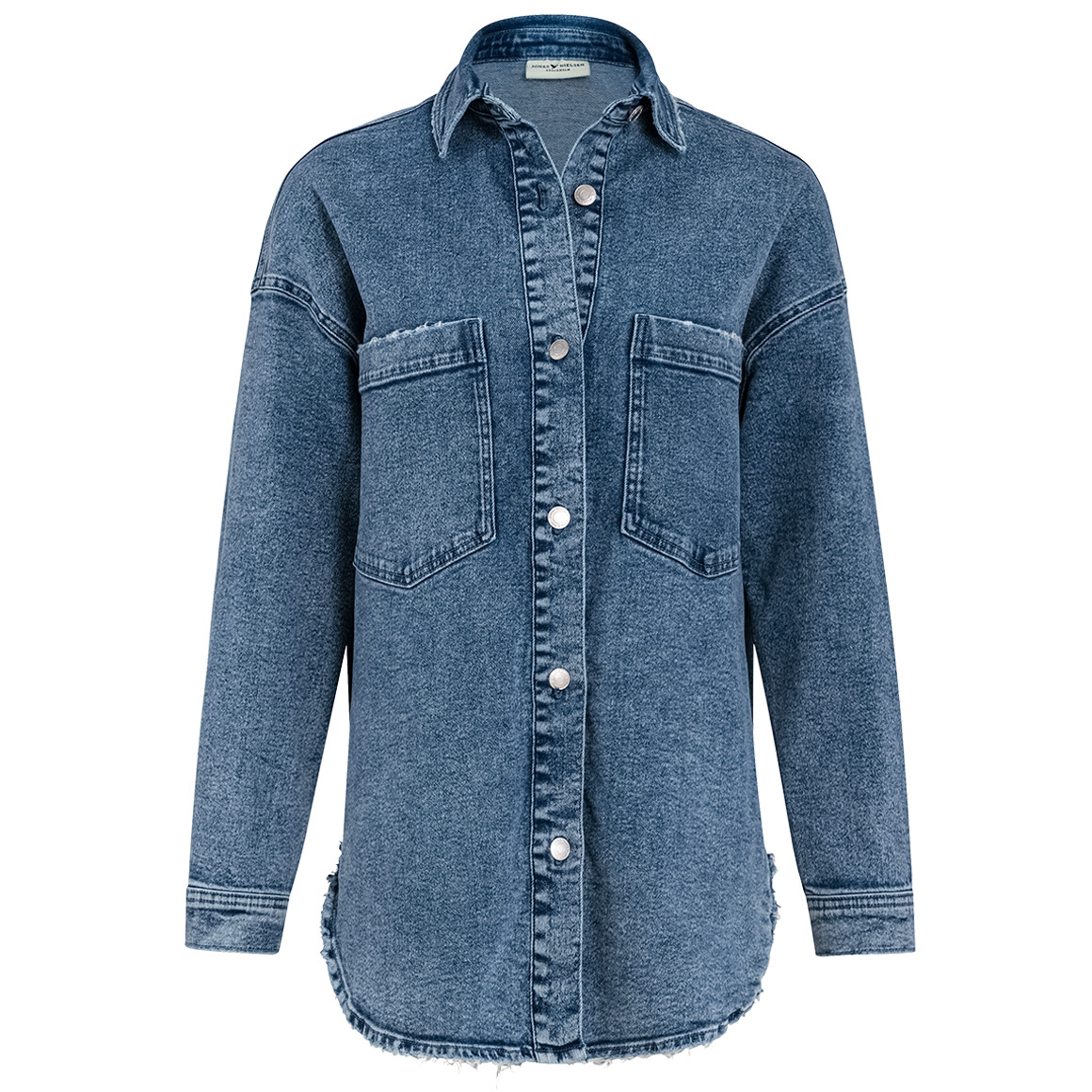 Bild von Damen Jeanshemd mit Used-Waschung