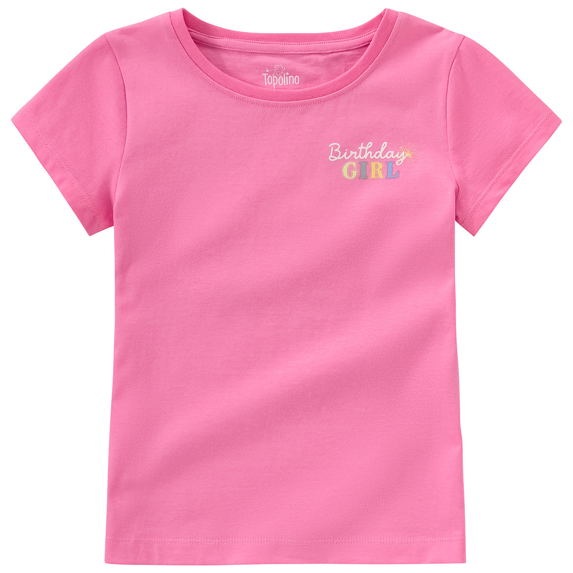 Bild von Mädchen T-Shirt mit Rücken-Print