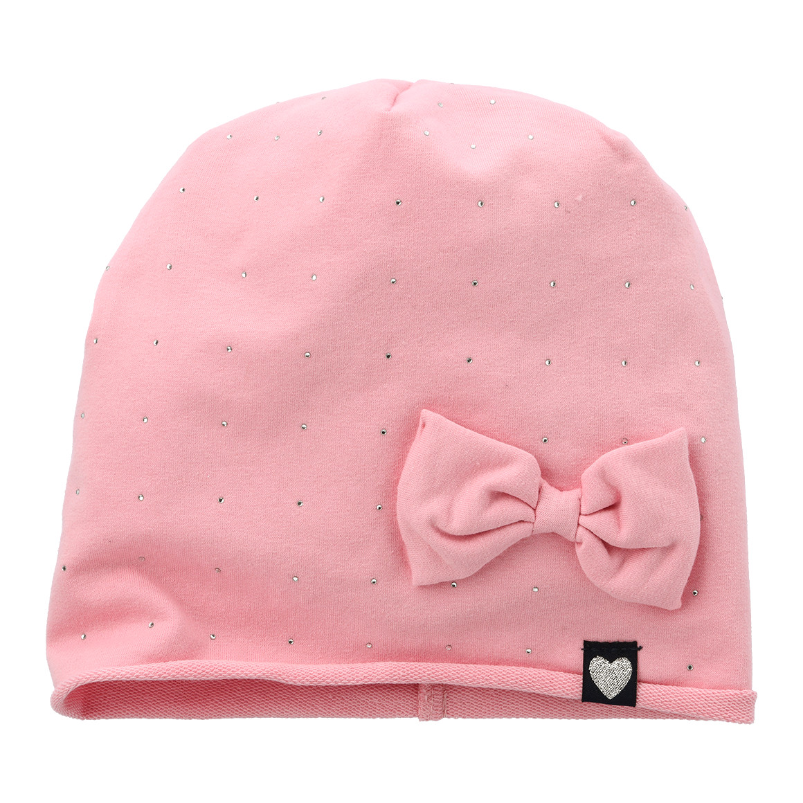 Bild von Mädchen Beanie mit Glitzersteinchen