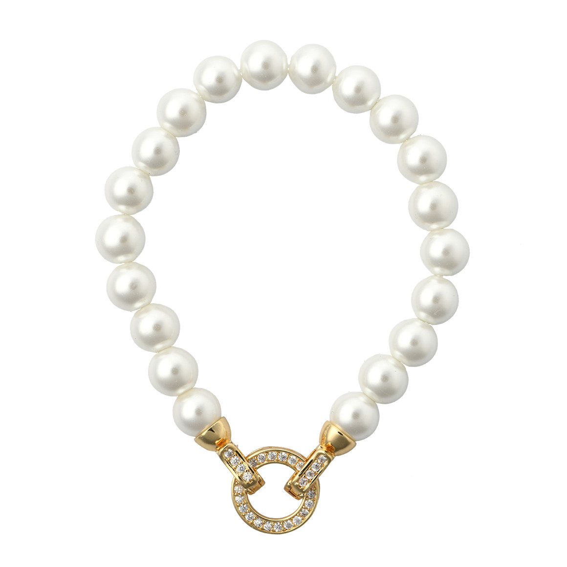 Bild von Damen Armband mit Glasperlen