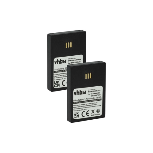 Bild von 2x Akku für Avaya DH4, IP63, WH1, 3740, 3725, 3720 schnurlos Festnetz Telefon