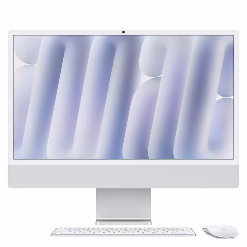 Bild von Apple iMac 24 Silber CTO M4 10-Core CPU (24GB,1TB) (Z1EJ-01100000)