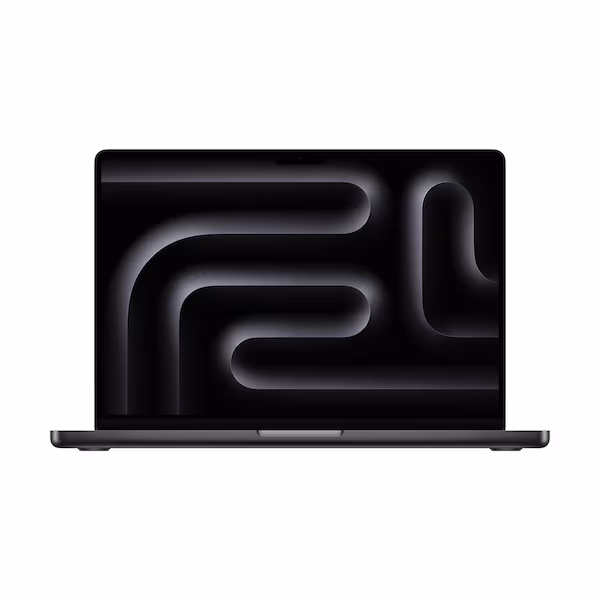 Bild von Apple MacBook Pro Space Schwarz CZ1FE-334200 - 35,6cm (14''), M4 Max Chip 16-Core CPU, 40-Core GPU, 64GB Ram, 8TB SSD, 96W, Standardglas