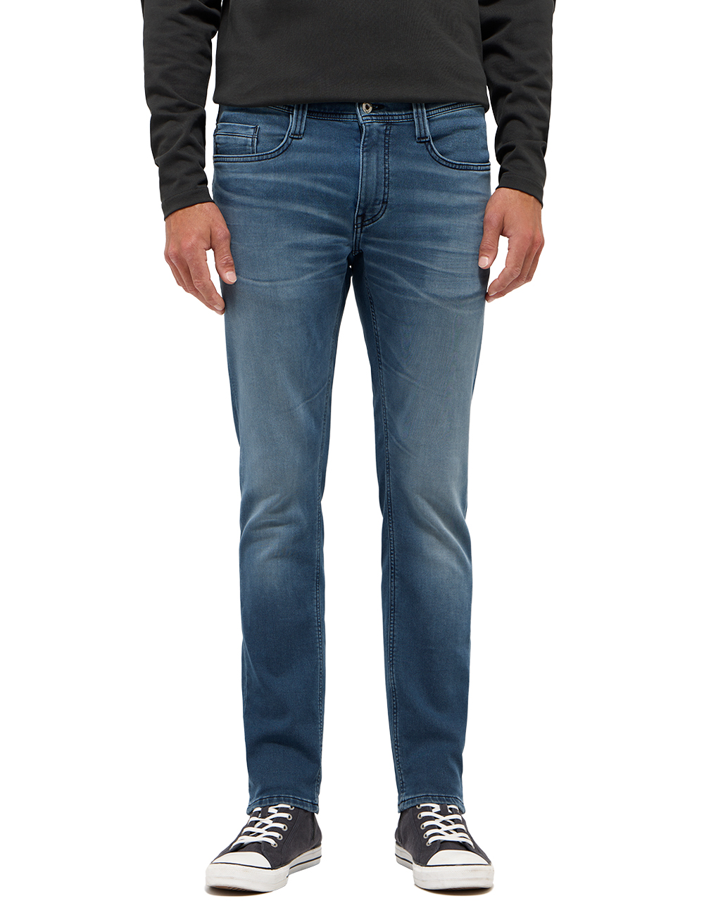 Bild von Mustang Jeans Oregon Slim K aqua blue used extra lang