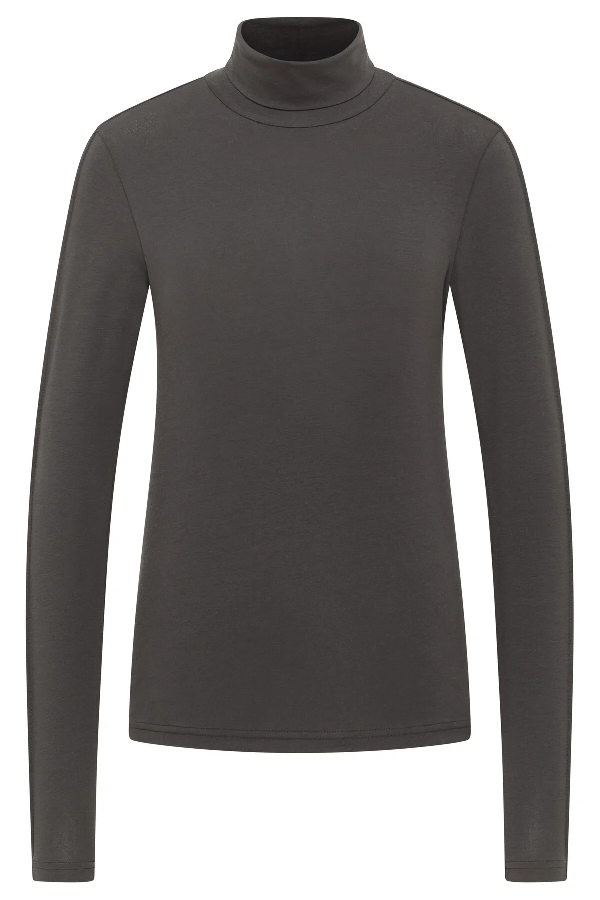 Bild von Mustang Damen Langarmshirt mit Rollkragen schwarz
