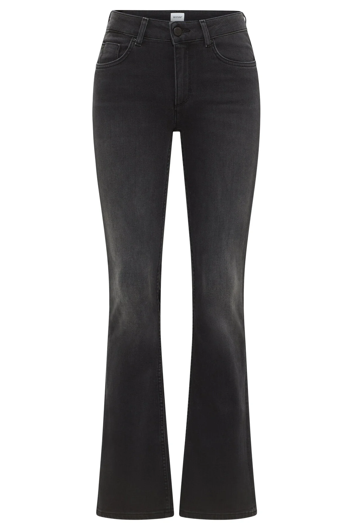 Bild von Mustang Jeans Damen Style Shelby Slim Boot mit Waschung schwarz