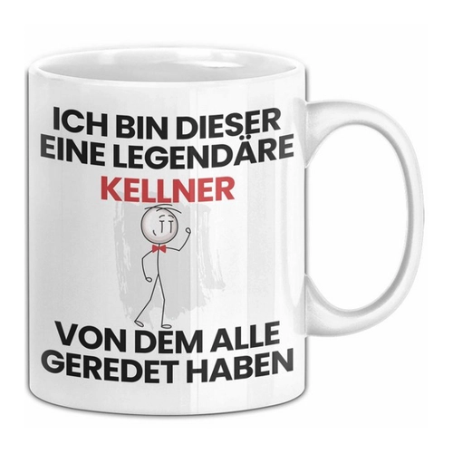 Bild von Trendation Tasse - Die perfekte Geschenkidee für Kellner