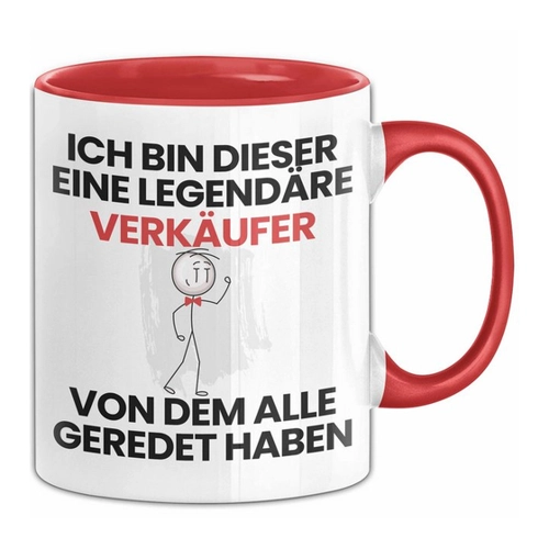 Bild von Trendation Tasse Verkäufer Geschenk Tasse Lustige Geschenkidee Geburtstag für Verkäufer