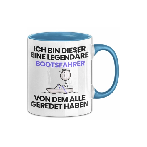 Bild von Trendation Tasse für Bootsfahrer – Ein praktisches Geschenk