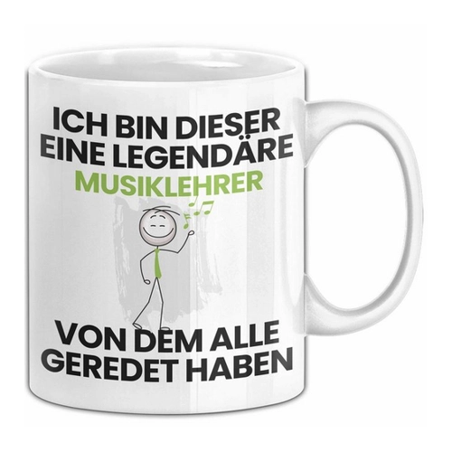 Bild von Trendation Tasse für Musiklehrer – Ein ideales Geschenk