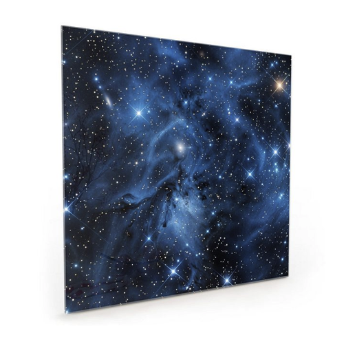 Bild von Primedeco Küchenrückwand Spritzschutz, Herdblende aus Glas - Motiv Sternenhimmel