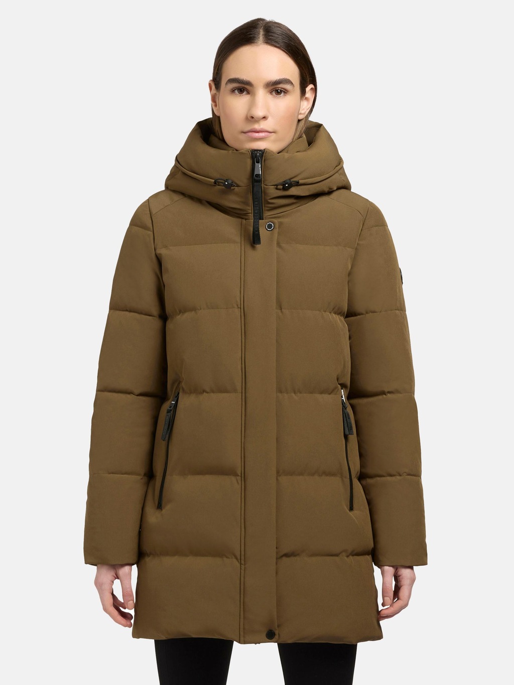 Bild von khujo Steppjacke Lola-YM warme Winterjacke mit großzügiger Kapuze
