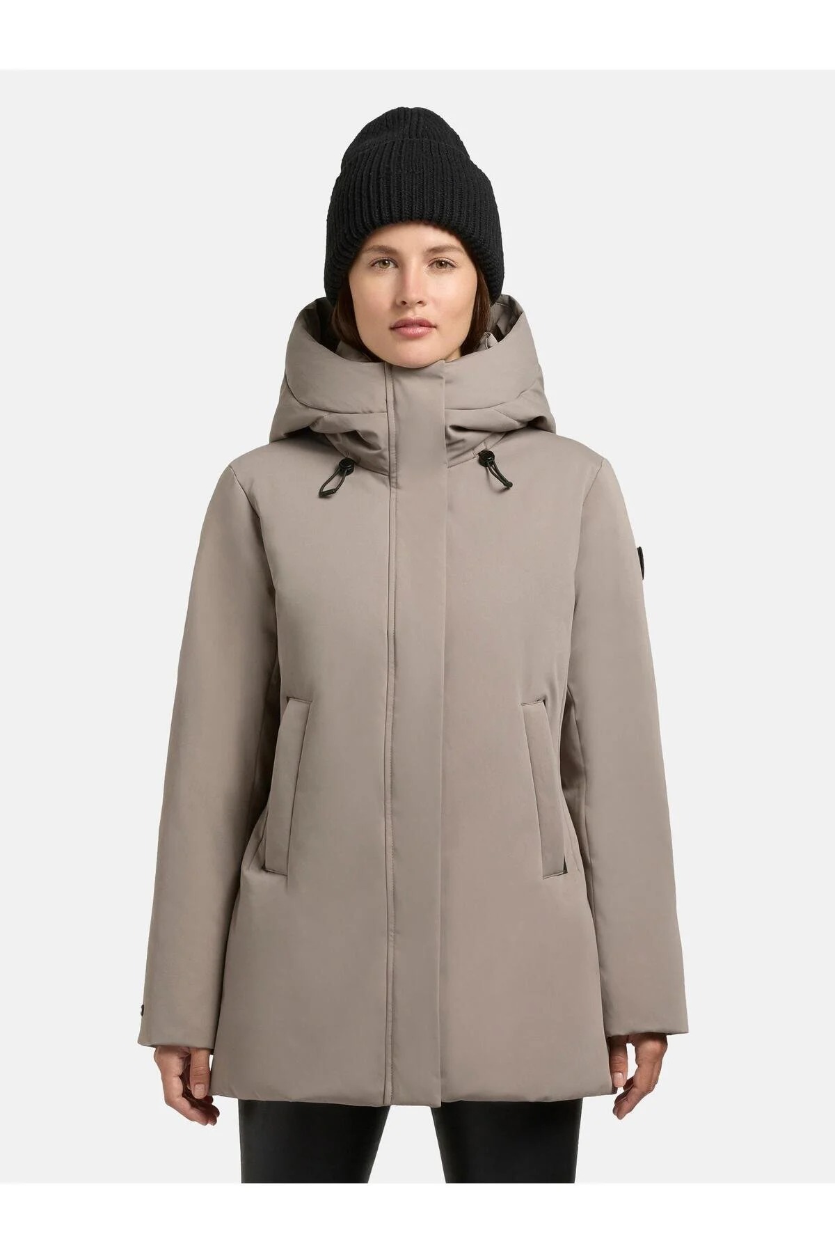Bild von khujo Winterjacke Palla-YM Damen Wintermantel mit verstellbarer Kapuze