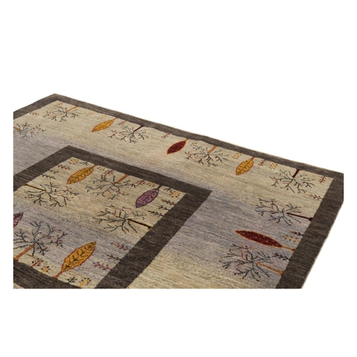 Bild von Nain Trading Orientteppich Perser Gabbeh Kashkuli 196x196 Handgeknüpfter Moderner Orientteppich