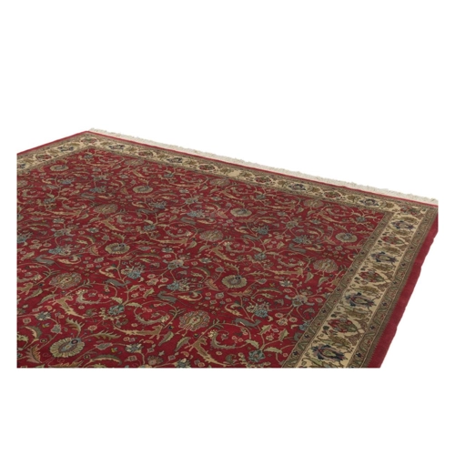 Bild von Nain Trading Orientteppich Täbriz 376x276 Handgeknüpfter Orientteppich