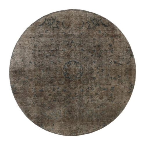 Bild von Nain Trading Orientteppich Vintage Royal 151x149 Handgeknüpfter Moderner Orientteppich, rund, Höhe: 5 mm