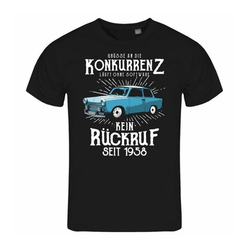 Bild von deinshirt Print-Shirt Herren T-Shirt Grüße an die Konkurrenz Funshirt mit Motiv