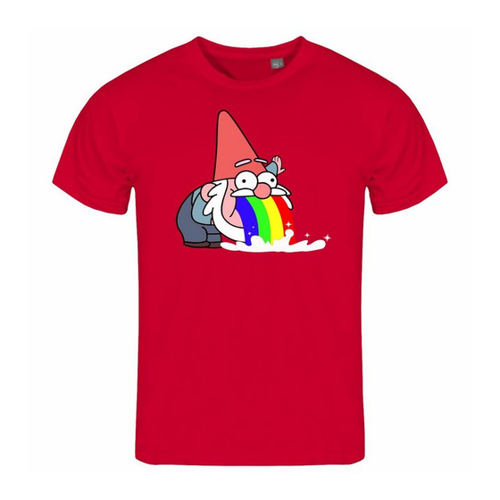 Bild von deinshirt Print-Shirt Herren T-Shirt Kotzender Zwerg Funshirt mit Motiv