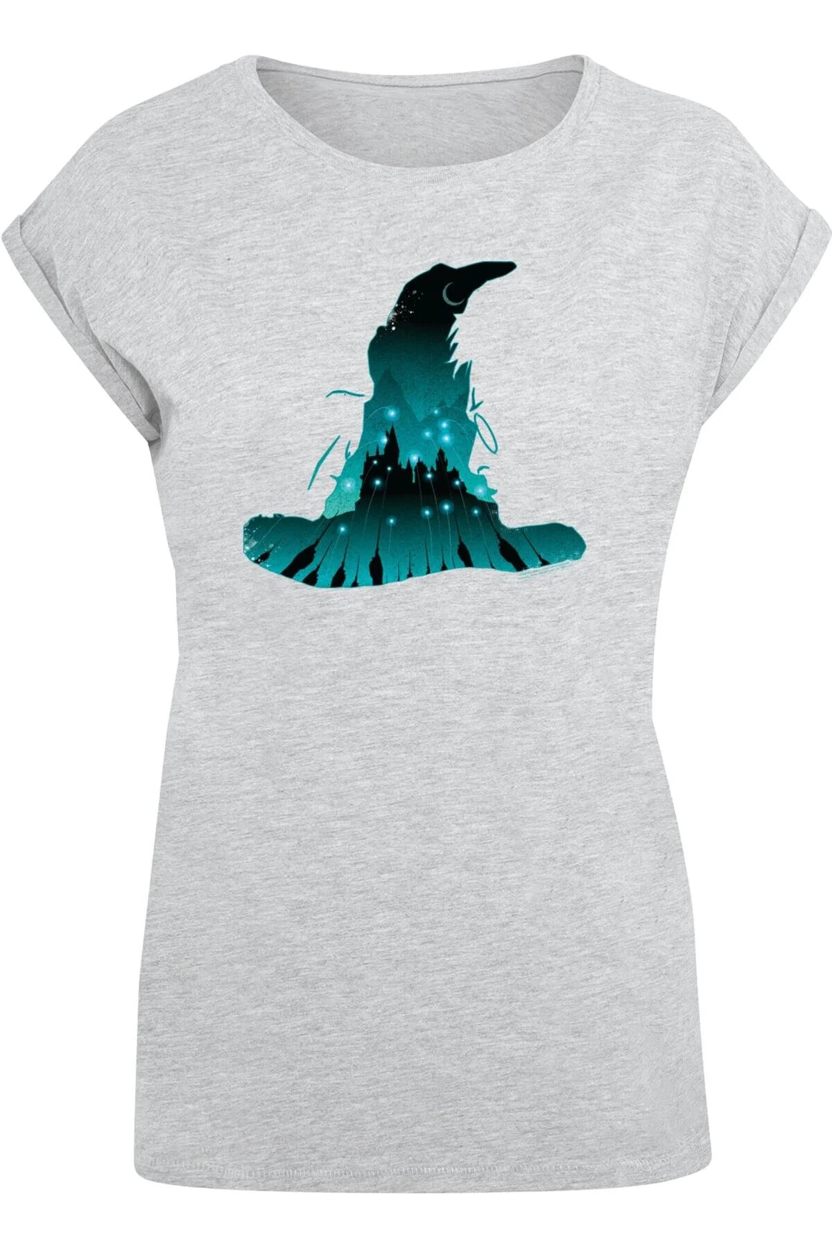 Bild von ABSOLUTE CULT T-shirt Grau Relaxed Fit für Damen - XS