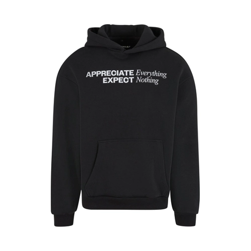 Bild von Flauschiger Kapuzenpullover von Mister Tee - Wertschätzen und Respektieren