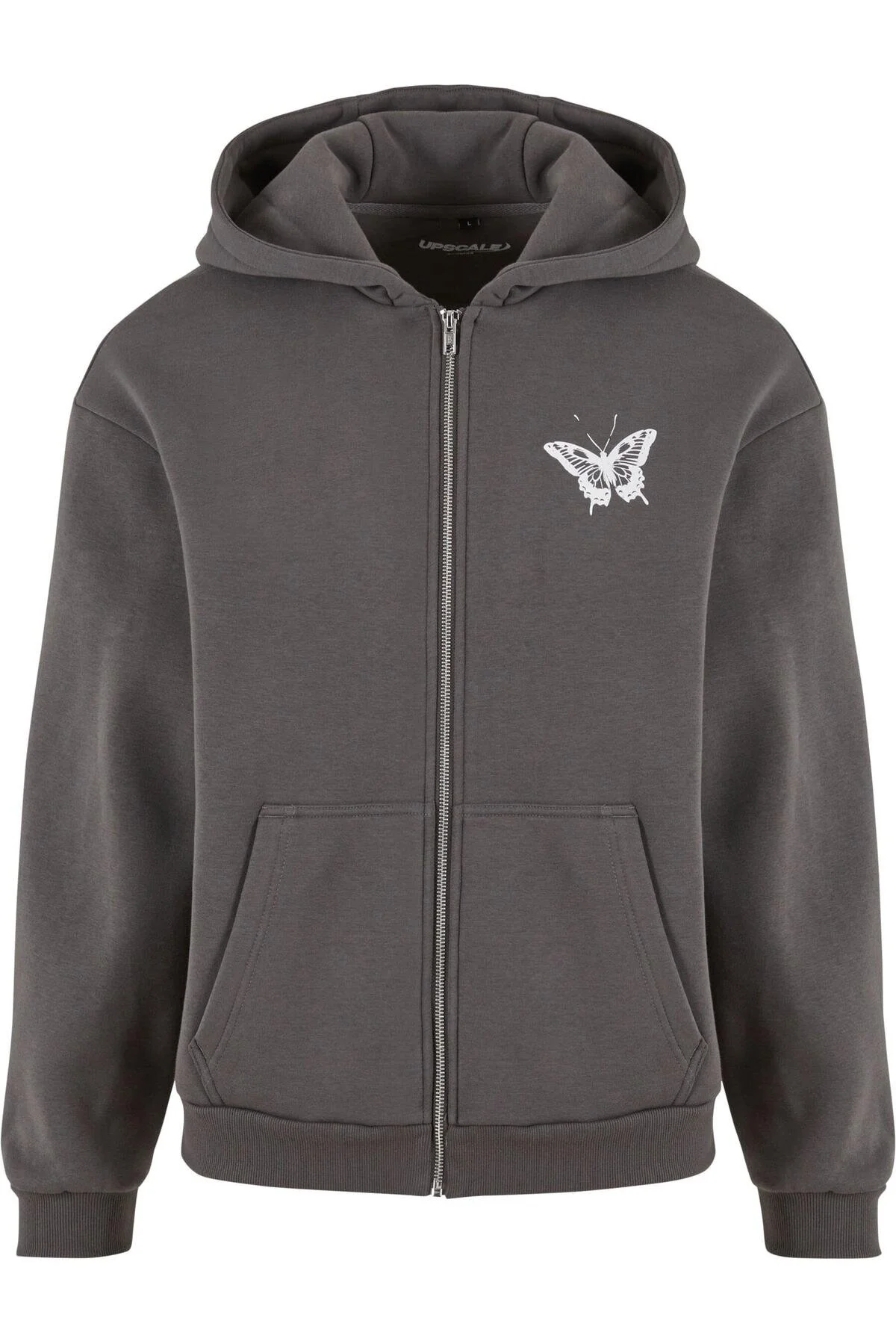 Bild von Upscale by Mister Tee Let's Get Lost Flauschiger Kapuzenpullover Mit Reißverschluss für Herren - 4XL
