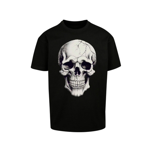 Bild von Merchcode Halloween Totenkopf Tee für Herren - 4XL