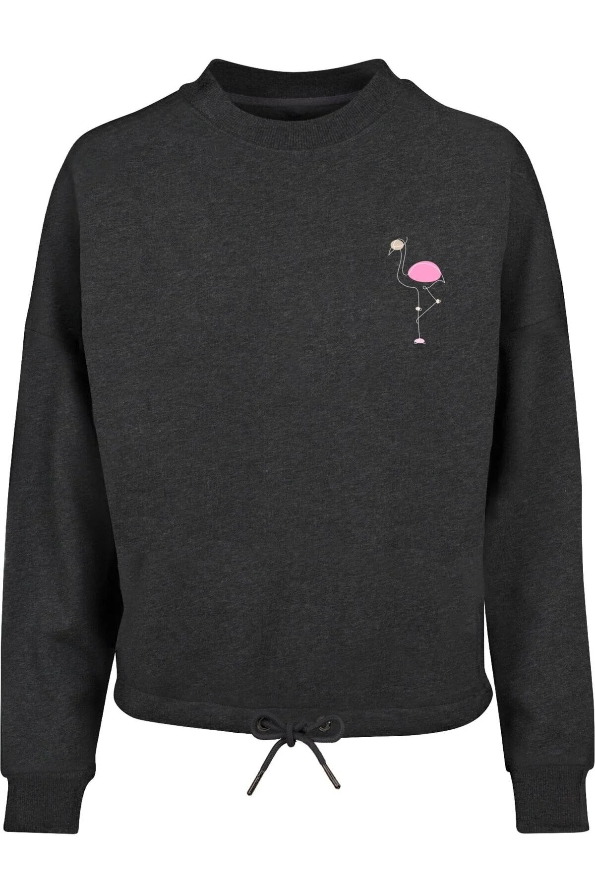 Bild von Merchcode Flamingo Übergröße Crewneck für Damen - XS