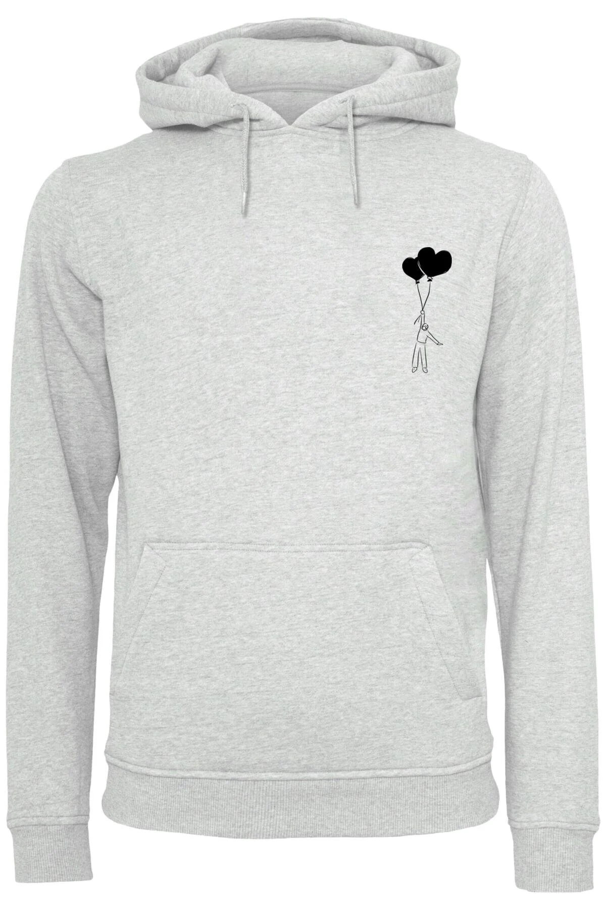 Bild von Merchcode Love In The Air Fitted Heavy Hoody für Herren - 2XL